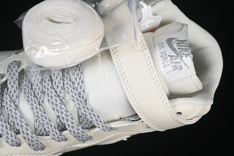 All categories Nk Air Force 1 Air Force Series Nk Air Force 1 Mid Air Force mid-top Nike Air Force 1 Mid Beige and gray two-color bottom Starry Air Force One mid-top casual sneakers XL0236-232